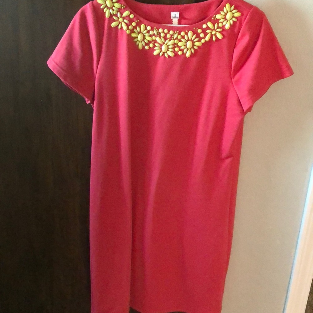 Beautiful statement neck dress